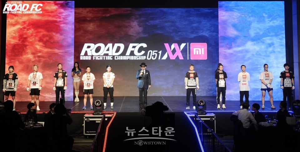 2018년 ROAD FC XX 대회 장면 / 고득용기자 ⓒ뉴스타운