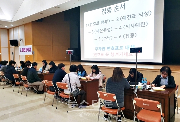 독감예방 접종