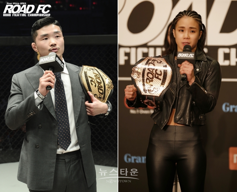 ‘챔피언’ 최무겸과 함서희, 특별 해설위원으로 나서 / 고득용기자 ⓒ뉴스타운