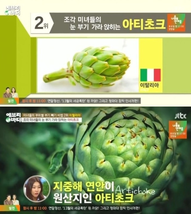 아티초크 효능 및 부작용 (사진: JTBC)