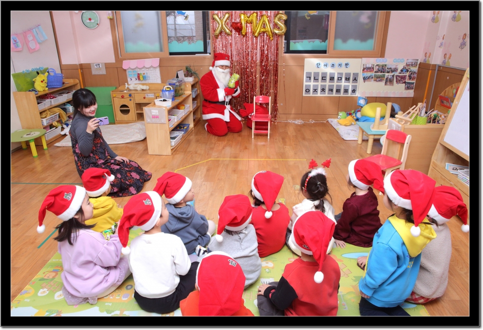 인제 새사랑어린이집 원아들