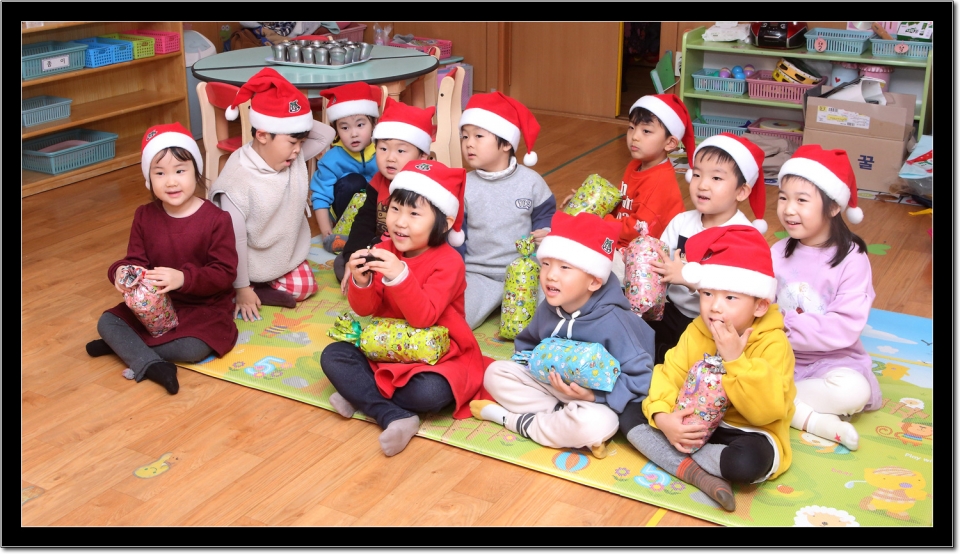 인제 새사랑어린이집 원아들