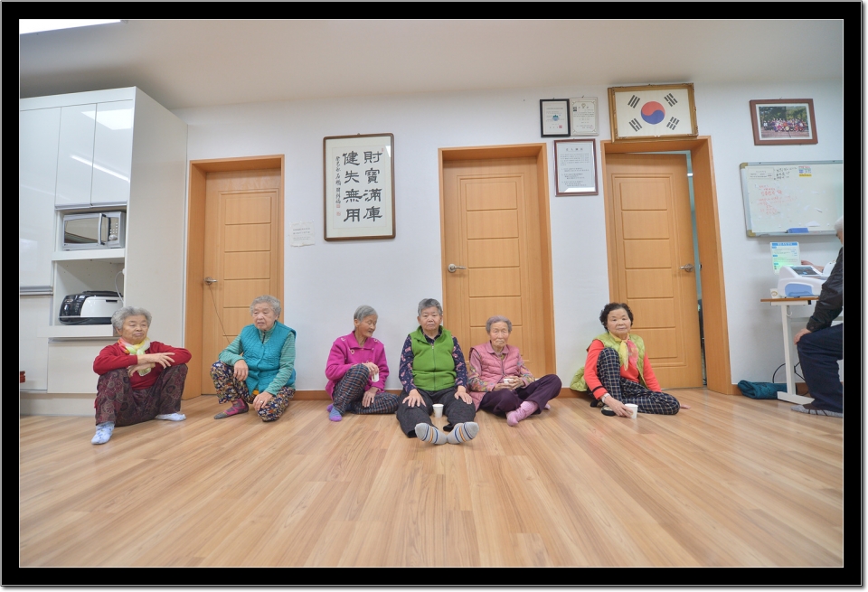 흥업면 사제3리 어르신 건강교실
