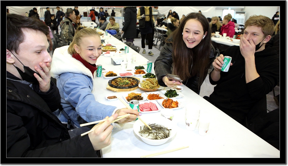 연휴 인제빙어축제장