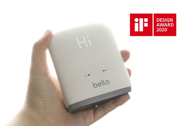 iF 디자인 어워드 2020을 수상한 올리브헬스케어의 디지털 복부지방측정기 Bello