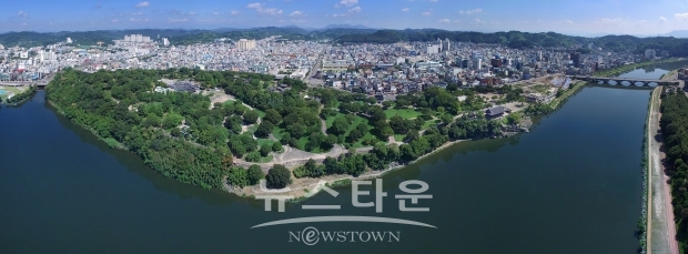진주성 및 남강