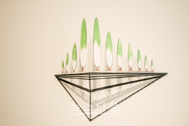 박발륜 개인전 ‘Flat Perspective’(김한정 기자)