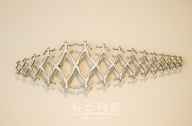 박발륜 개인전 ‘Flat Perspective’(김한정 기자)