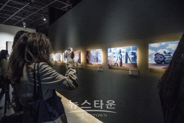 르네 마그리트 특별전 개최(김한정 기자)