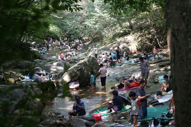 동학사 계곡