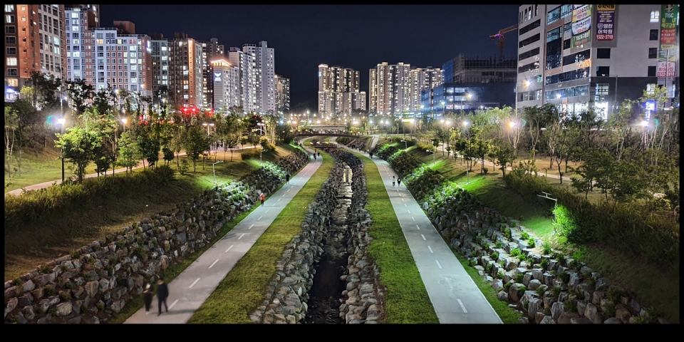 가곡천의 밤과 봄(春)