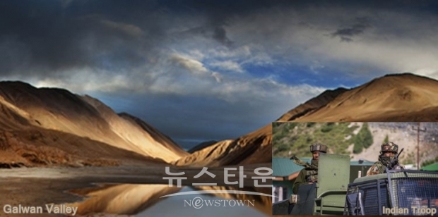인도군은 중국과의 분쟁 지역인 갈완 계곡(Galwan Valley)에서 발생한 지난 15일 밤 발생한 충돌로 인도 병사가적어도 20명이 사망했다고 밝혔었다.