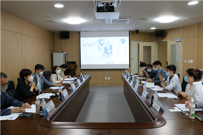 코로나19 중증환자 치료 격리병상 벤치마킹을 위한 간담회 개최