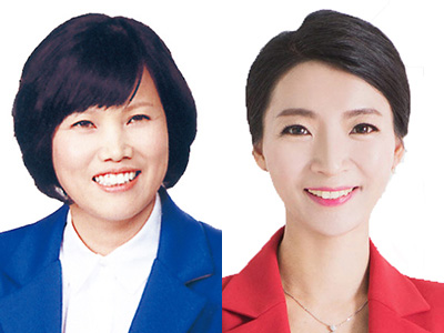 ▲ 이정숙 의장, 권은정 부의장