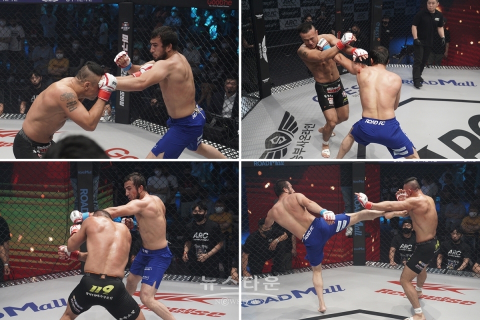제 7경기 -77kg 웰터급 신동국 VS 소얏트 / 고득용기자 ⓒ뉴스타운