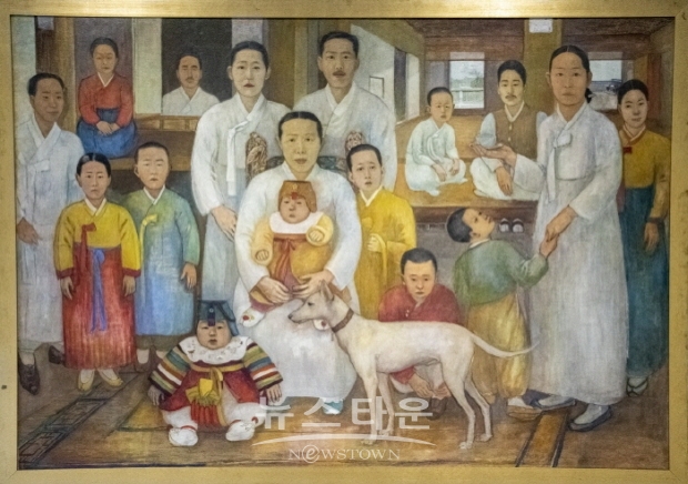 김달진 관장의 '배운성 작가, 근대를 열다'전(김한정 기자)