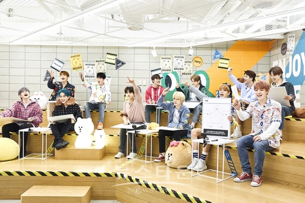 사진설명 = 트레저가 자신들의 분신이자 동료로 활약할 신규 캐릭터 IP 제작을 위해 아이디어를 모으고 있는 모습 / 고득용기자 [dukyong15@naver.com] ⓒ뉴스타운