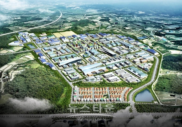 동충주산단 조감도