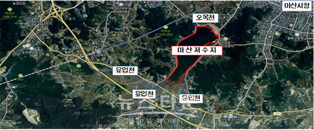 아산 마산저수지(신정호)