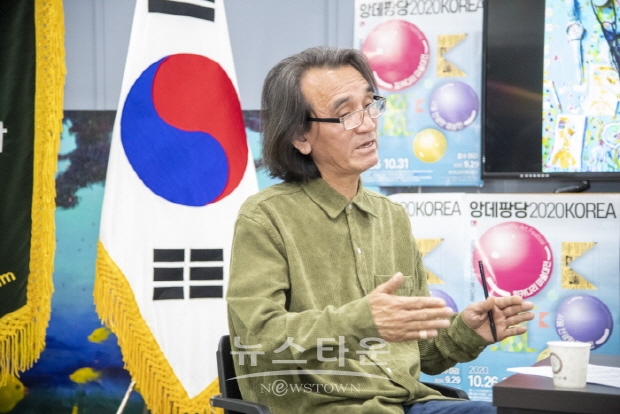 제49회 이승근 Art Story '앙데팡당KOREA 서울 전광판 영상전. 김소피아, 강명순 작가'