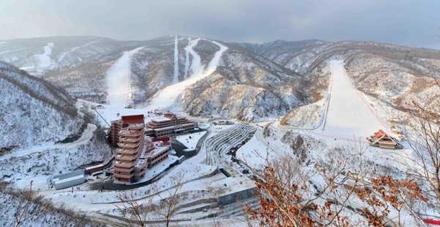 마식령 스키장. 조선의 오늘 홈페이지