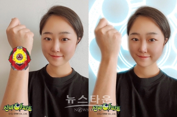 인기 애니 ‘신비아파트’ 사진 필터 4종, 오늘(21일)부터 AR 카메라 앱 ‘스노우(SNOW)’에 공개