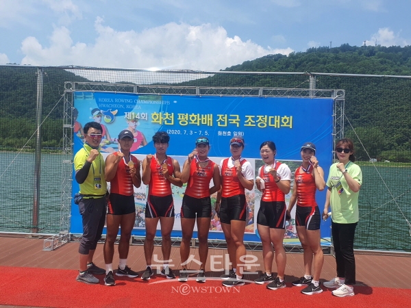 2020년 7월 5일 화천평화배 전국조정대회 수상 모습