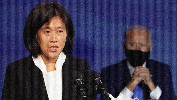 캐서린 타이 USTR 대표(지명자, 위 사진)는 1일 중국의 불공정 무역과 경제 관행에 맞서기 위해 노력할 것이며, “중국 검열을 무역장벽으로 취급할 것”이라고 밝혔다. (사진 : 유튜브)