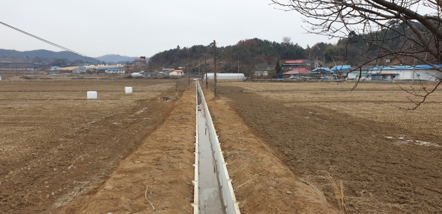 말끔히 정비된 농업생산기반시설