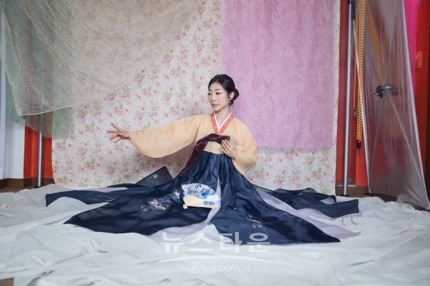사진) 한복 화보 모델 이선율 도리스 스튜디오 제공