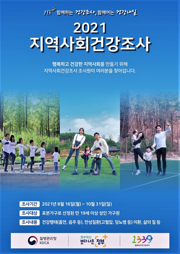 2021년 지역사회 건강조사 /안산시<br>