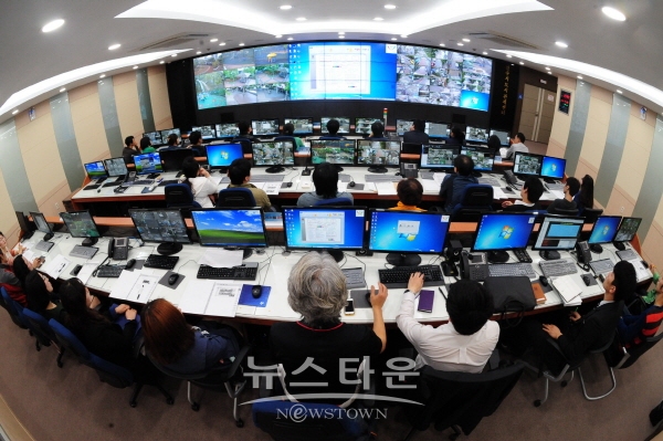 도시관제센터 내부