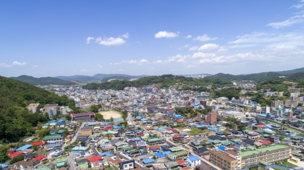 공주 구도심(강남) 전경
