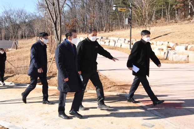 유천호 군수 현장점검