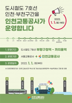 7호선 연잔구간 노선
