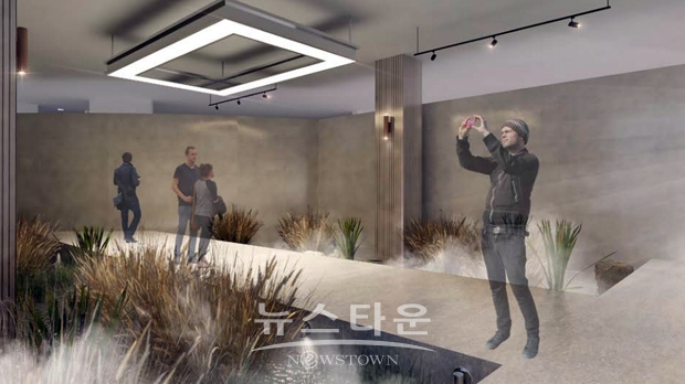 2021년 공간디자인대전 공모전 수상 한혜빈, 박채림 학생(2학년)