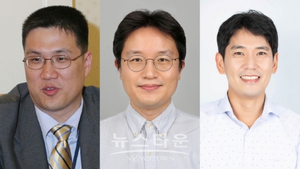 (왼쪽부터) 삼성전자 함돈희 펠로우, 정승철 전문연구원, 김상준 마스터 / 사진 : 삼성전자