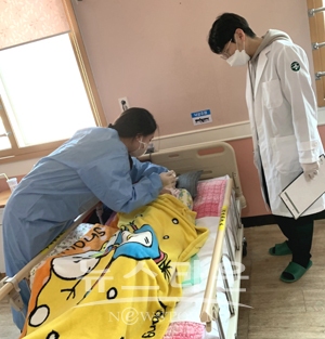 요양시설 입소자 대상 백신 접종