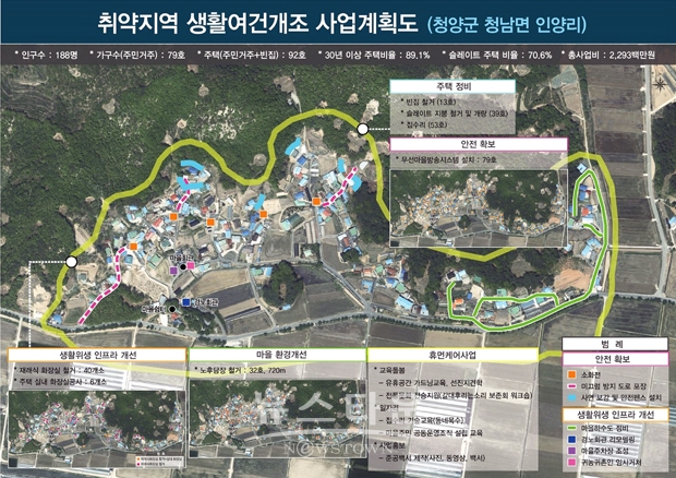 사업계획도(인양리)