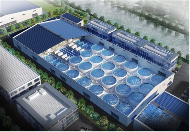 포항 스마트양식 클러스터 조성사업 조감도