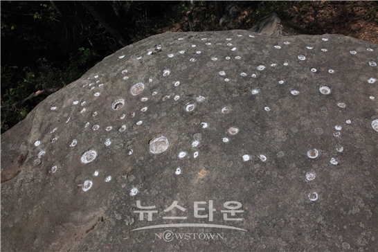 대곡리 성혈 암각화 세부