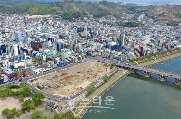 진주대첩광장 조성부지