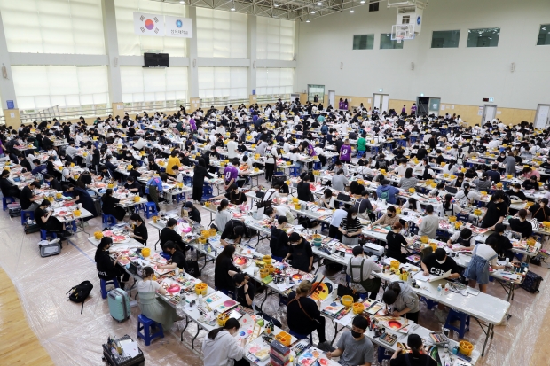 삼육대 아트앤디자인 실기대회 - 22일 체육관
