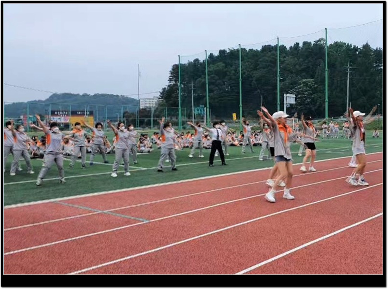 홍천읍여성의소대 의용소방가 안무