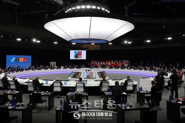 나토 동맹국·파트너국 정상회의 (출처:대통령실)