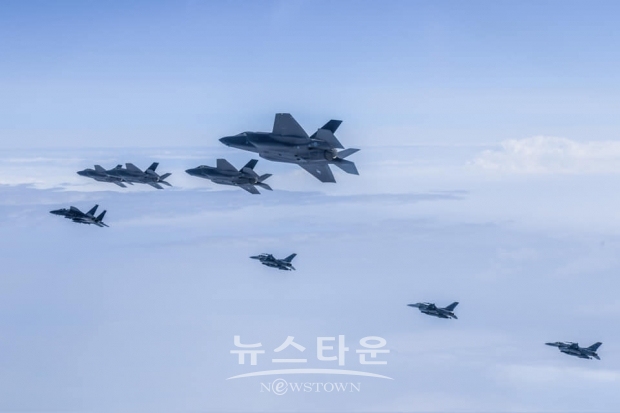 6월 7일 한미연합 공군훈련 (출처:공군)