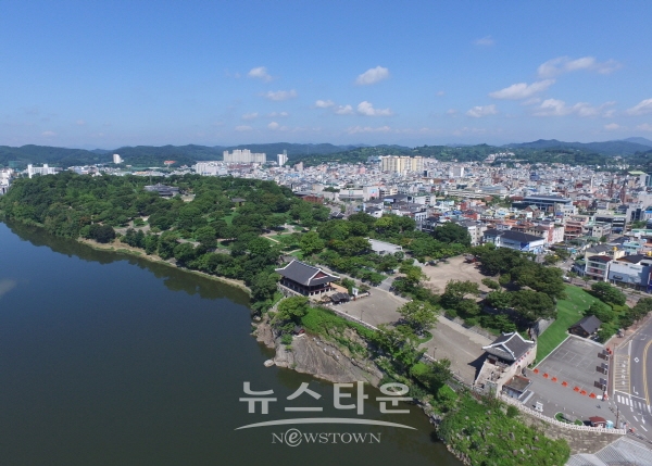 진주성 전경
