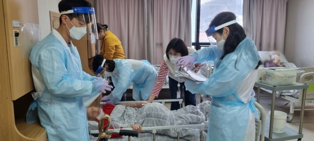 고위험군시설 방문 접종