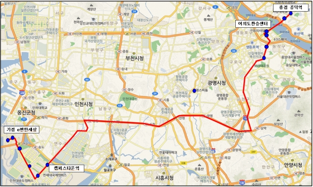 (M6751) 노선도
