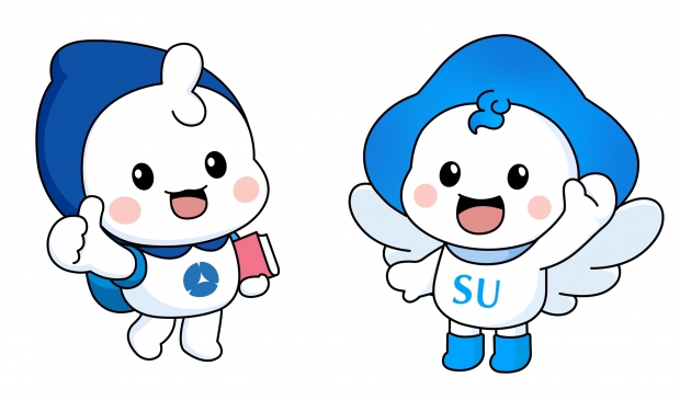 삼육대 공식 캐릭터 수야(SUYA, 왼쪽), 수호(SUHO)